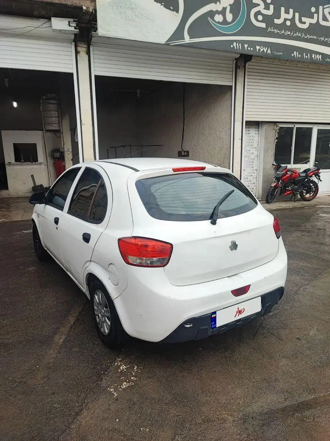 تیبا 2 مدل 1396 سفید|خودرو سواری و وانت|محمودآباد, |دیوار