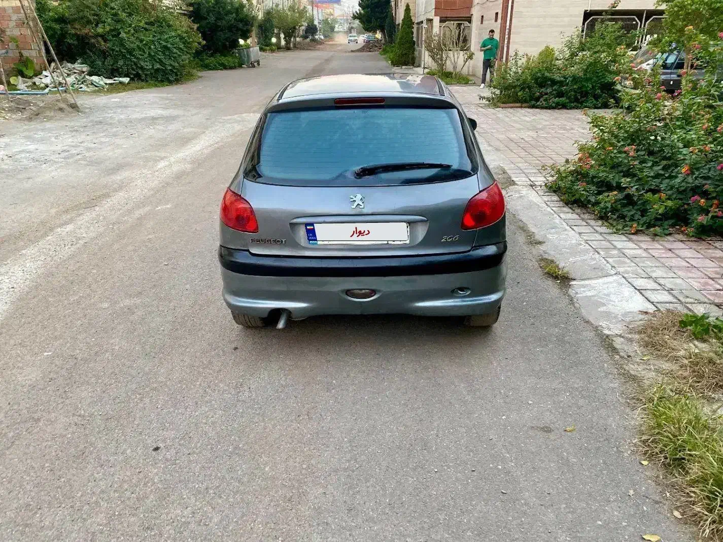 206مدل۸۵|خودرو سواری و وانت|رشت, پل تالشان|دیوار