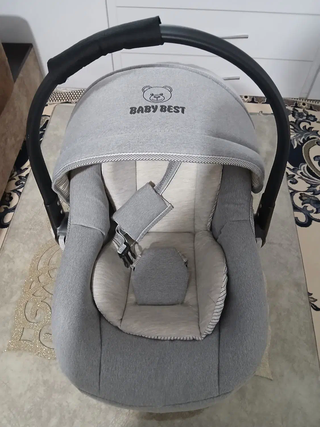 کریر نوزادی رنگ توسی|کالسکه و لوازم جانبی|قم, حنیف نژاد|دیوار