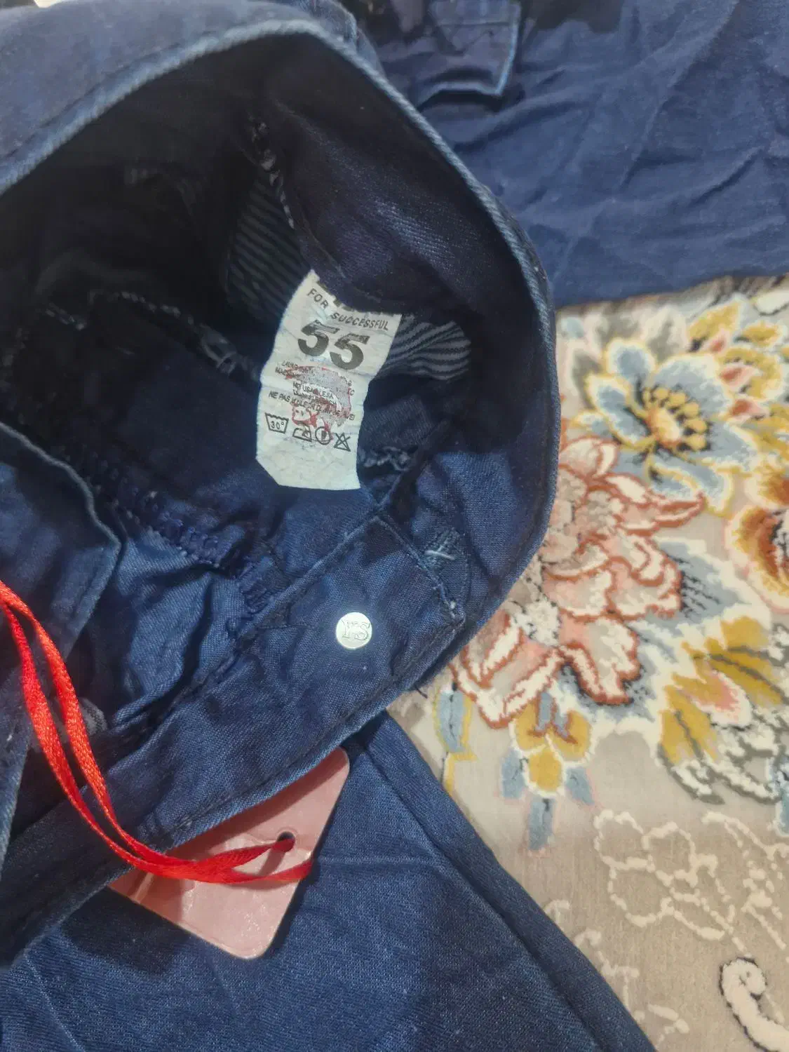 دو عدد شلوار جین بچگانه نو شماره ۵۵ و ۶۰|لباس|قرچک, میرزائی شمالی|دیوار