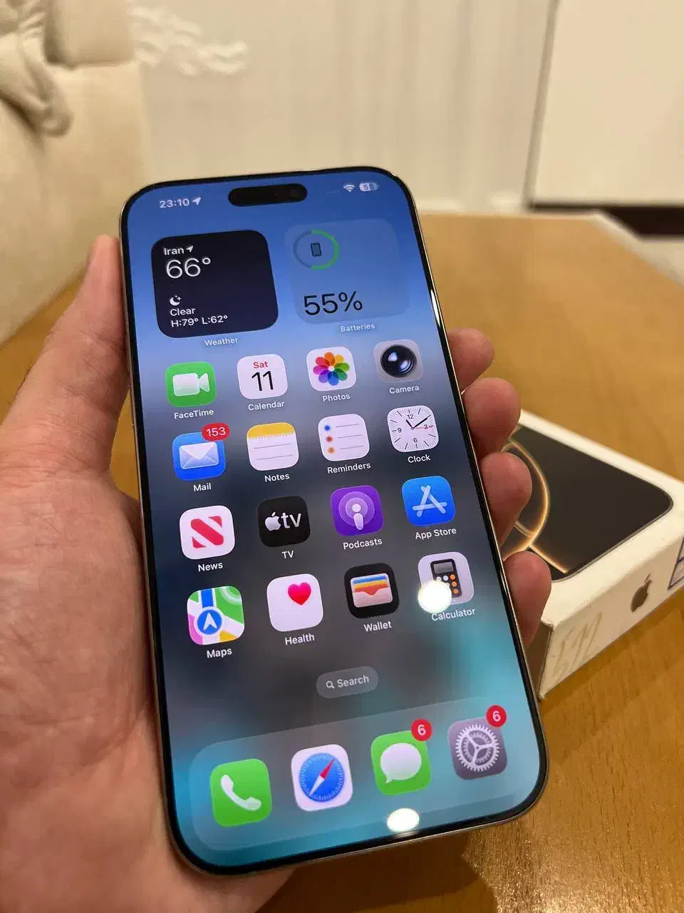 iPhone 16 Pro Max 512GB ZAA - در حد نو|موبایل|تهران, دهکده المپیک|دیوار