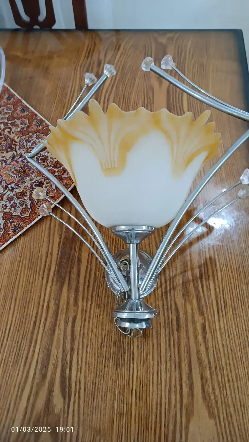 فروش دو عدد لوستر|لوستر و چراغ آویز|تهران, تهرانپارس غربی|دیوار