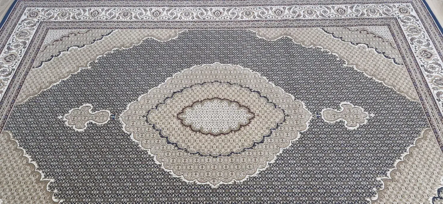 فرش۱۲متری(۳×۴) ماهی اصل ترکیه ۱۲۰۰شانه نرم و لطیف|فرش|ماکو, |دیوار