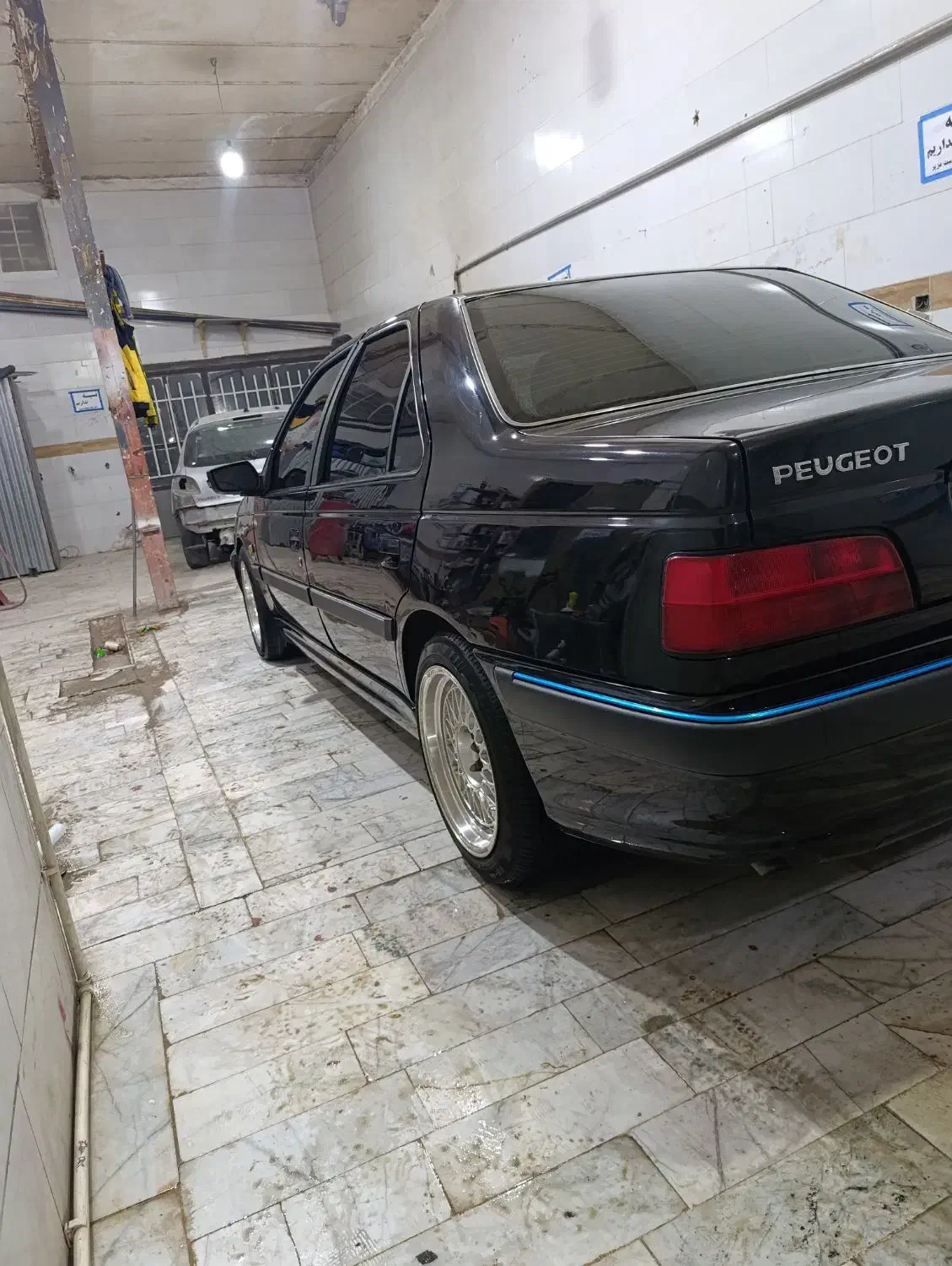 پژو پارس توی فا کلاس 15فول یک درب عقب رنگ آبرنگ|خودرو سواری و وانت|کاشمر, |دیوار