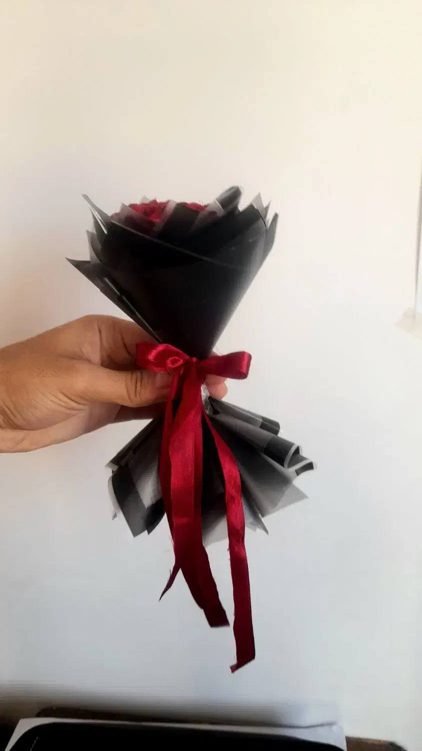 دسته گل روبانی|گل مصنوعی|بجنورد, |دیوار