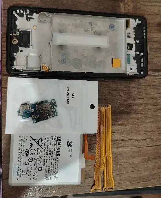 ال سی دی و باتری a53|لوازم جانبی موبایل و تبلت|تهران, جوادیه|دیوار