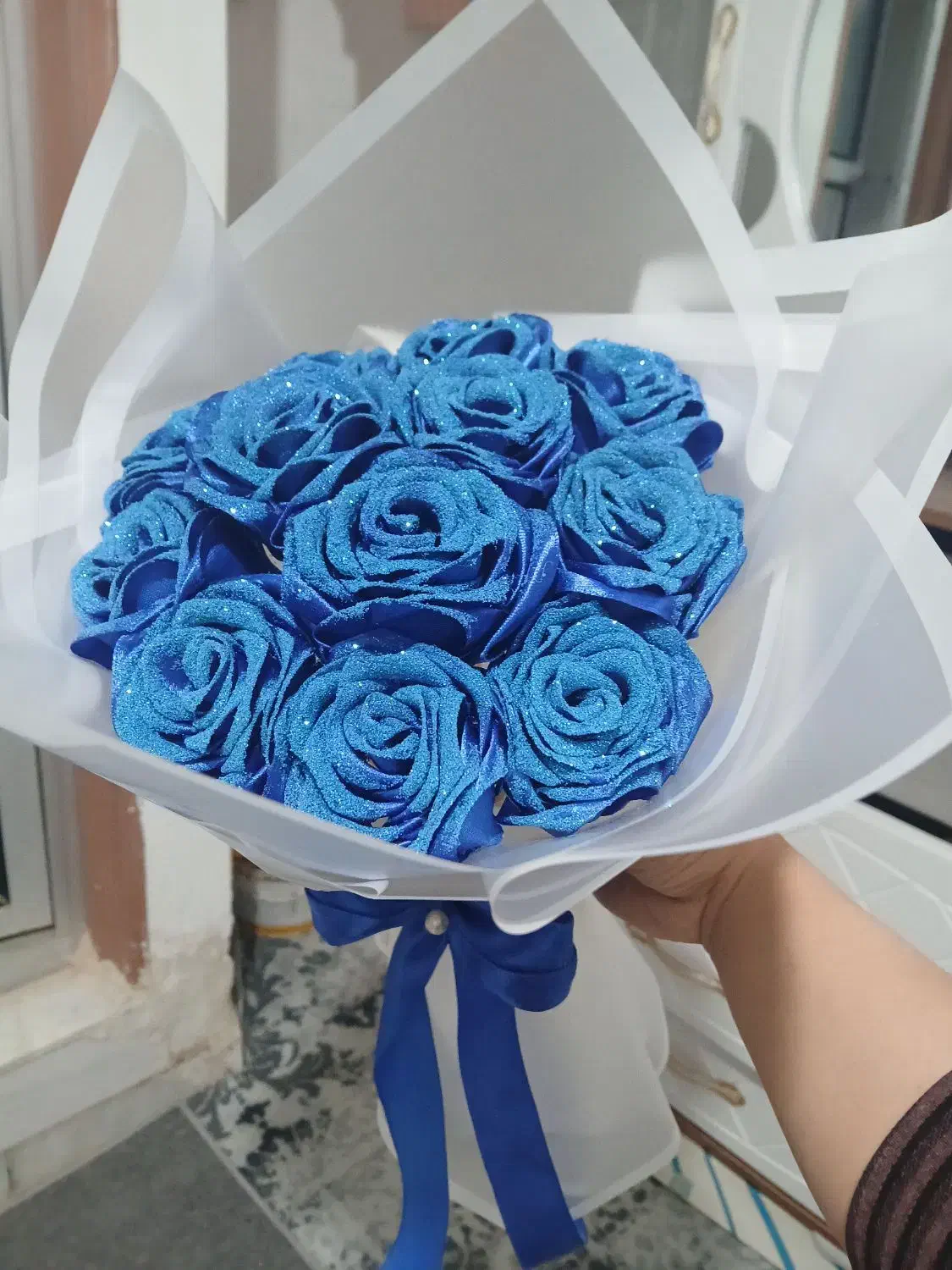 گل زیبا|گل مصنوعی|الیگودرز, |دیوار