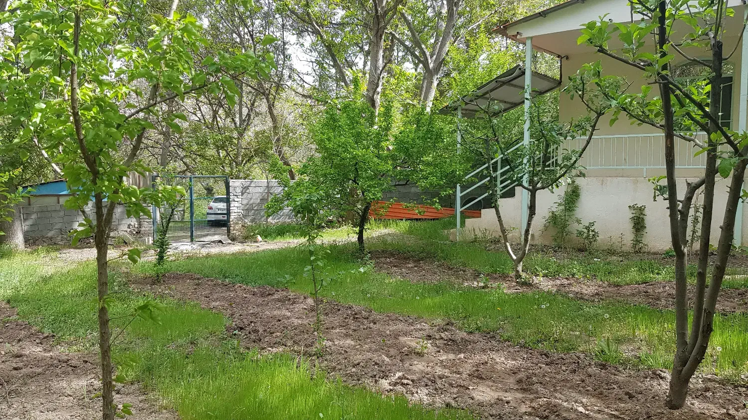 باغ زیبا و قابل سکونت با سند شش دانگ تک برگ|فروش زمین و ملک کلنگی|فیروزکوه, |دیوار