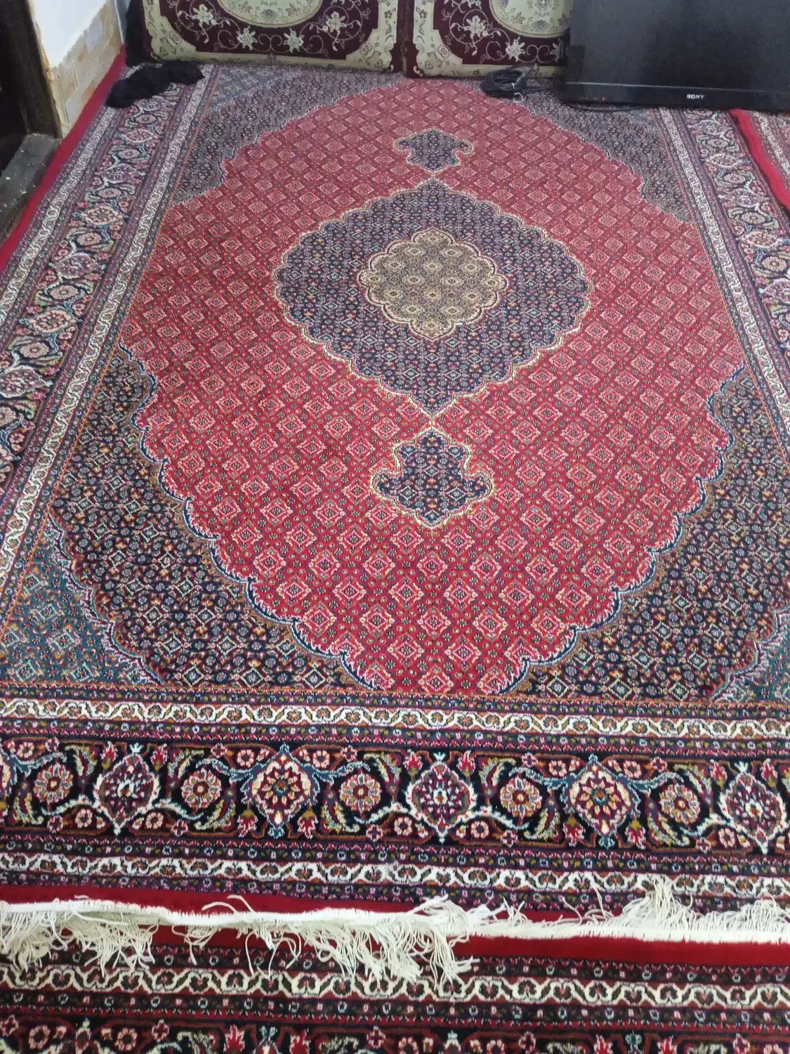 قالی دو در سه|فرش|دهگلان, |دیوار