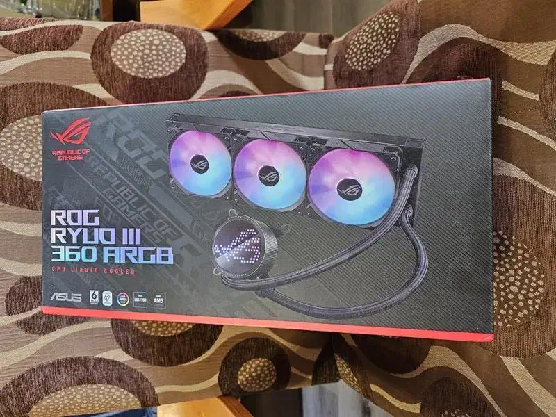 واتر کولر حرفه ای و زیبای ROG RYUO III 360 ARGB|قطعات و لوازم جانبی رایانه|قم, ارم|دیوار