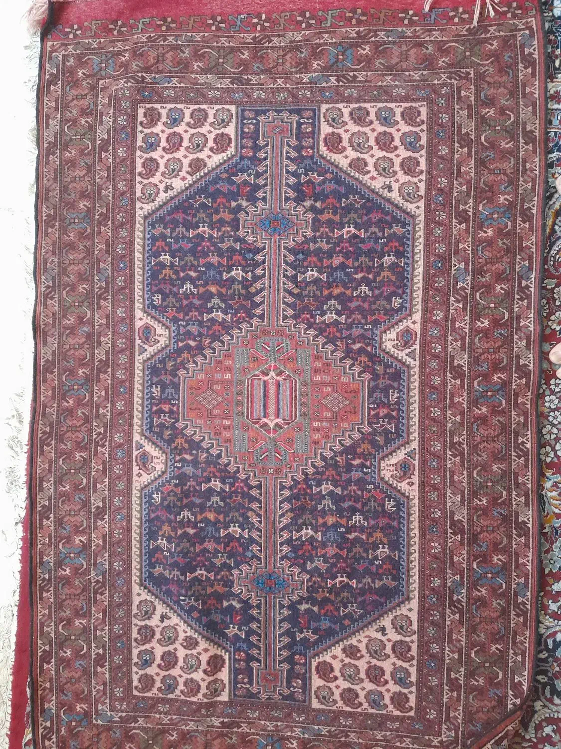 قالیچه دستباف|فرش|کرمان, |دیوار