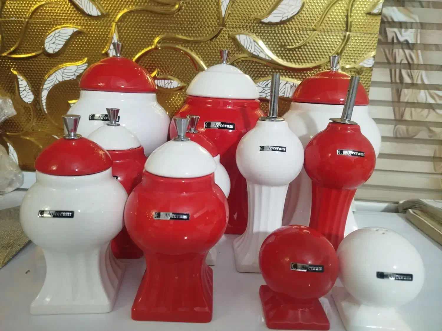 پاسماوری|آبچکان و نظمدهنده ظروف|نیشابور, بنیاد شهید|دیوار