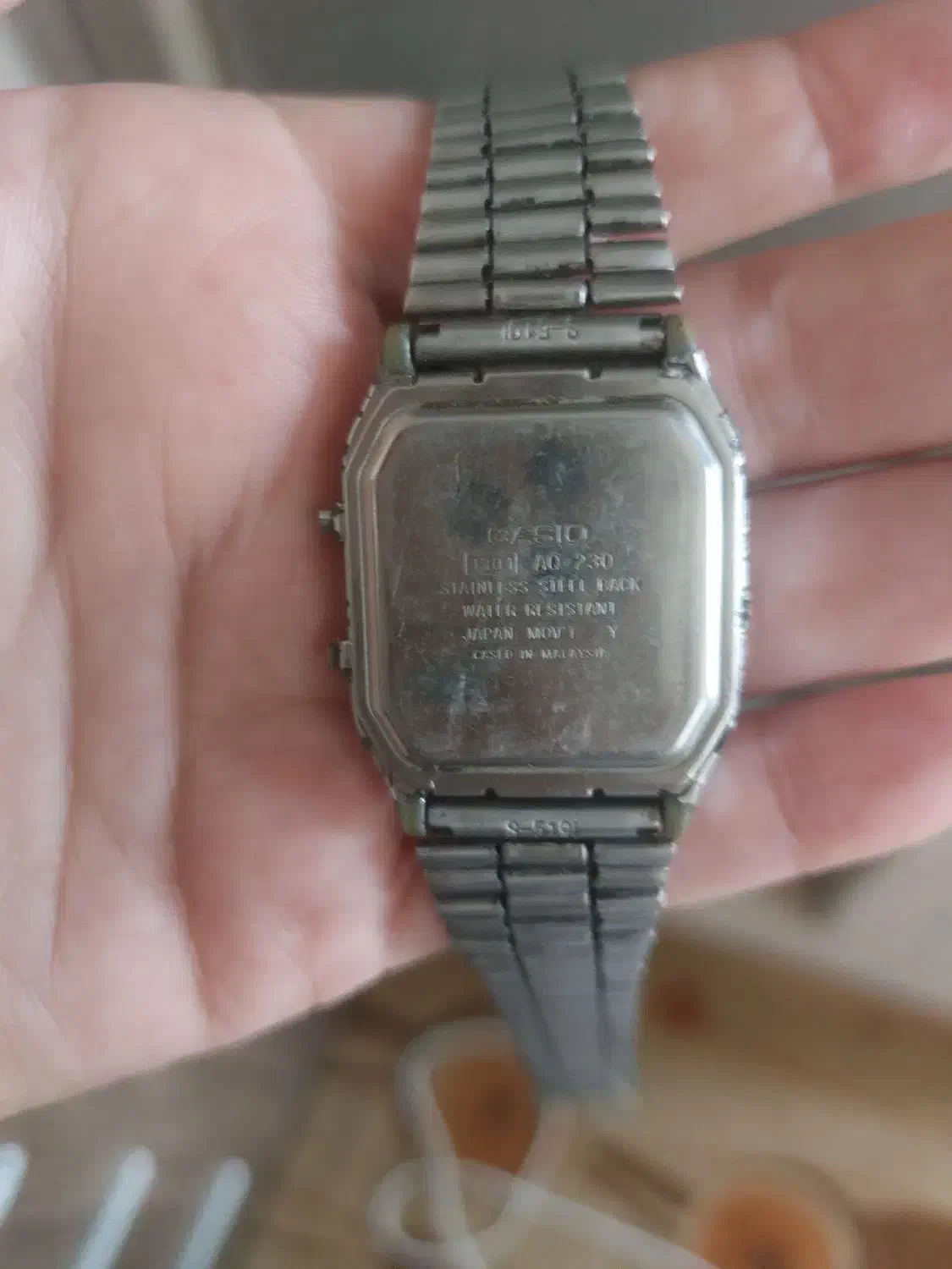 ساعت ژاپنی|ساعت|نیشابور, خط کاشمر|دیوار