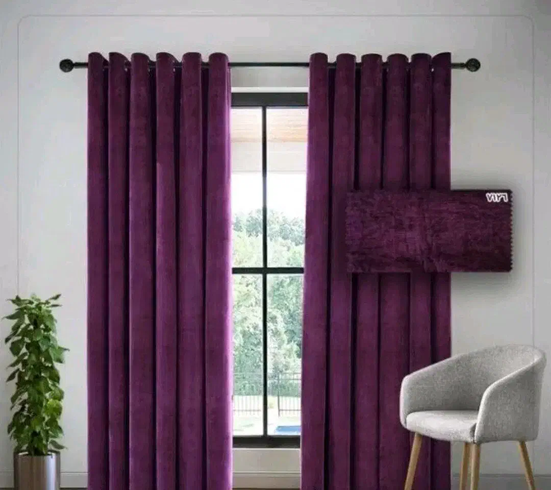 پرده مخمل شانل|پرده، رانر، رومیزی|تهران, مولوی|دیوار