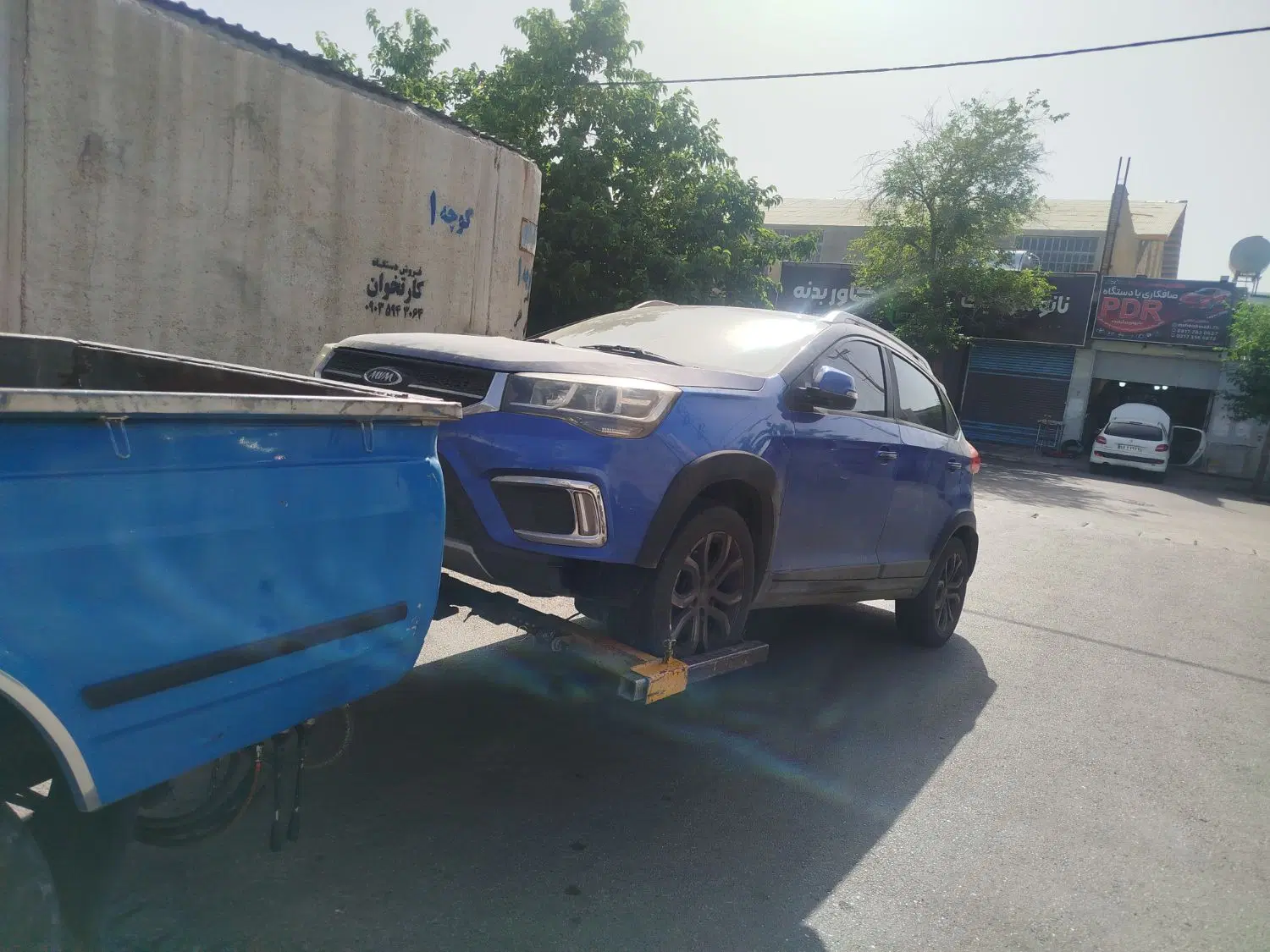 امداد خودرو .چرخ گیر.یدک کش با (قیمت منصفانه)|خدمات حمل و نقل|شیراز, کوشک میدان|دیوار