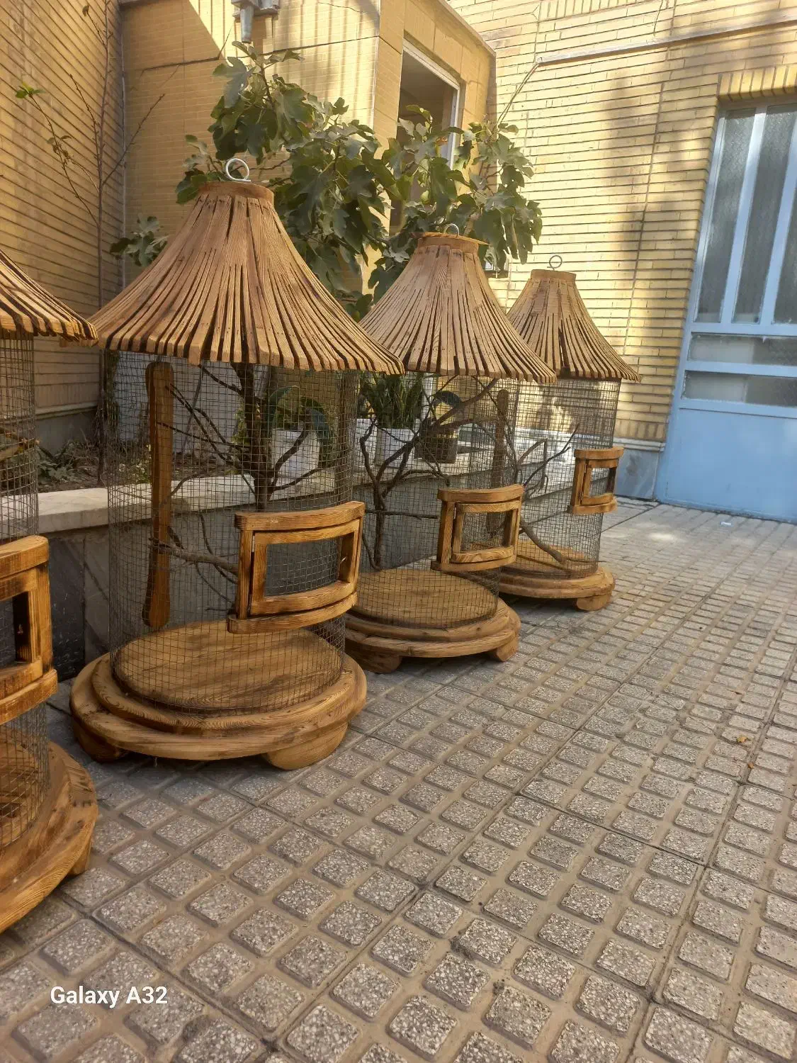 قفس چوبی دست ساز محکم.|لوازم جانبی حیوانات|تهران, حکیمیه|دیوار