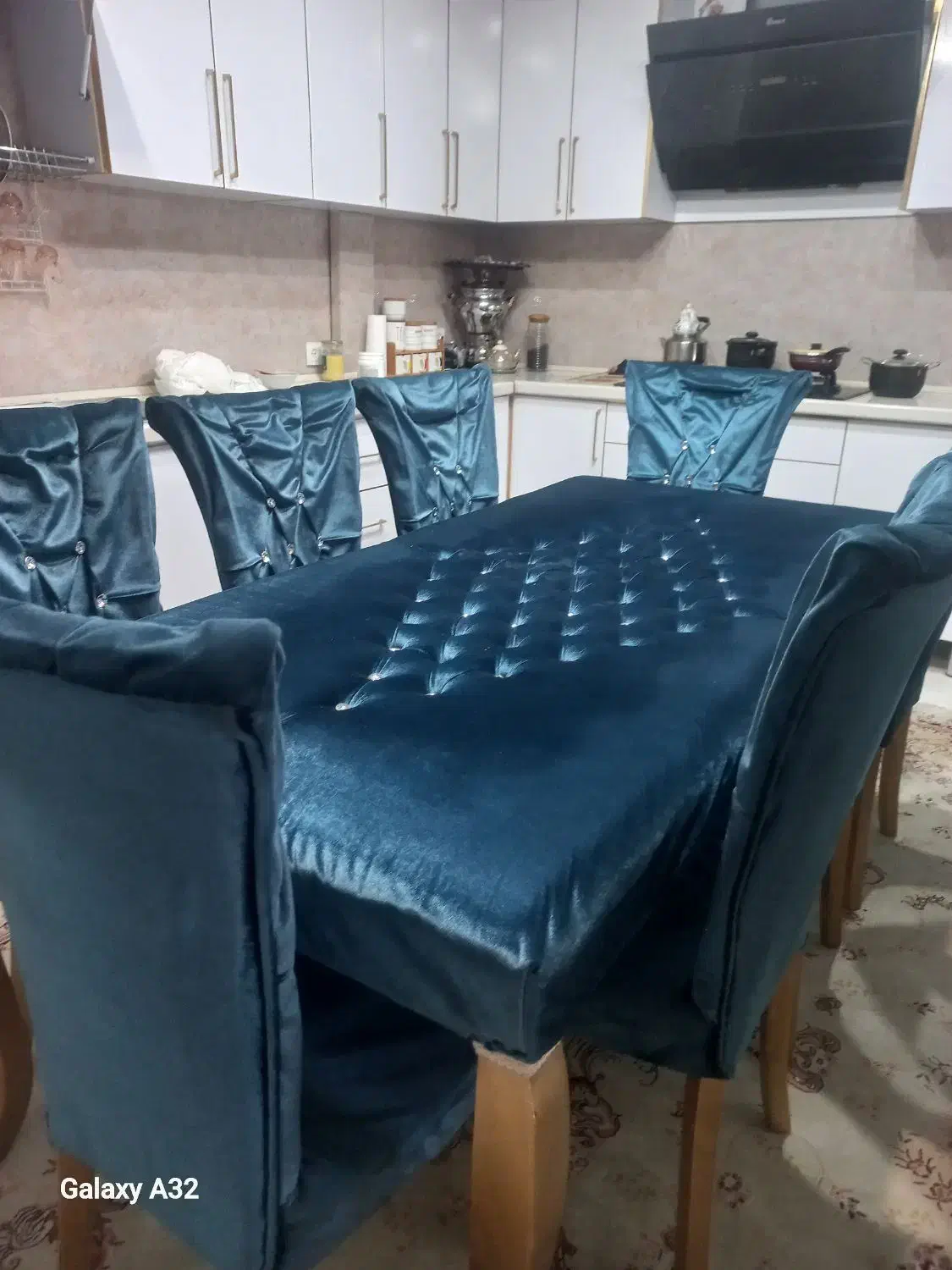 میز ناهار خوری ۸نفره|میز و صندلی غذاخوری|خاوران, |دیوار