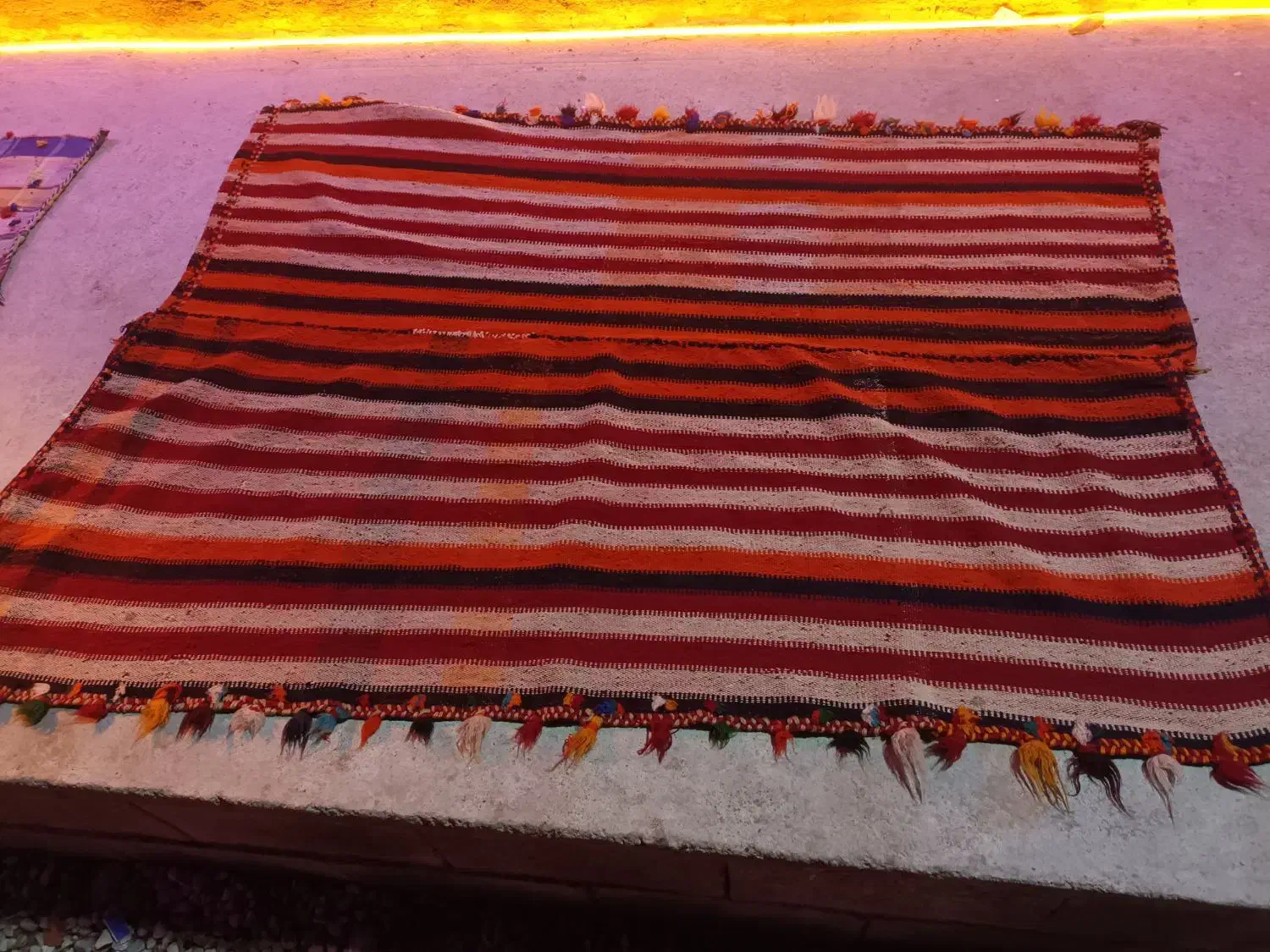 ۲ عدد جاجیم ترکی دست باف|گلیم، جاجیم، گبه|شیراز, میرزاکوچک خان|دیوار