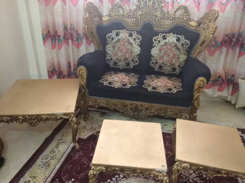 مبل سلطنتی|مبلمان خانگی و میز عسلی|شهریار, کهنز|دیوار
