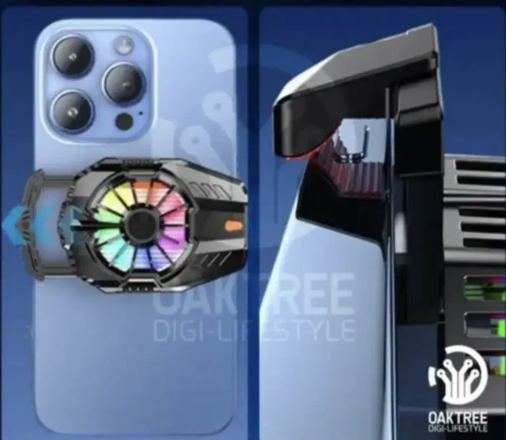 فن خنک کننده رادیاتوری x20 PRO|لوازم جانبی موبایل و تبلت|نقده, |دیوار