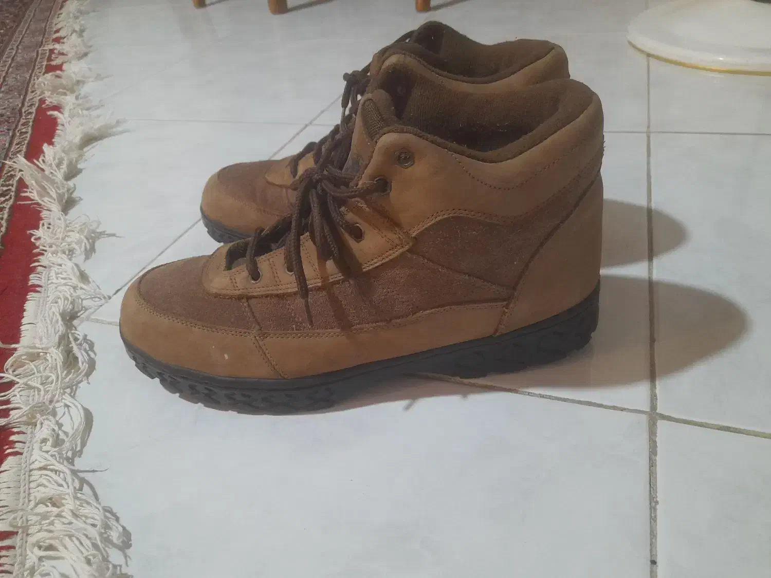 کفش بوت تمام چرم خارجی|کیف، کفش، کمربند|سبزوار, فرهنگیان|دیوار