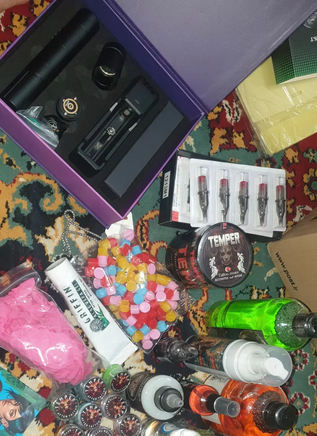 دستگاه تتو دراگون با پک اموزش کامل|آرایشی، بهداشتی، درمانی|هندیجان, |دیوار