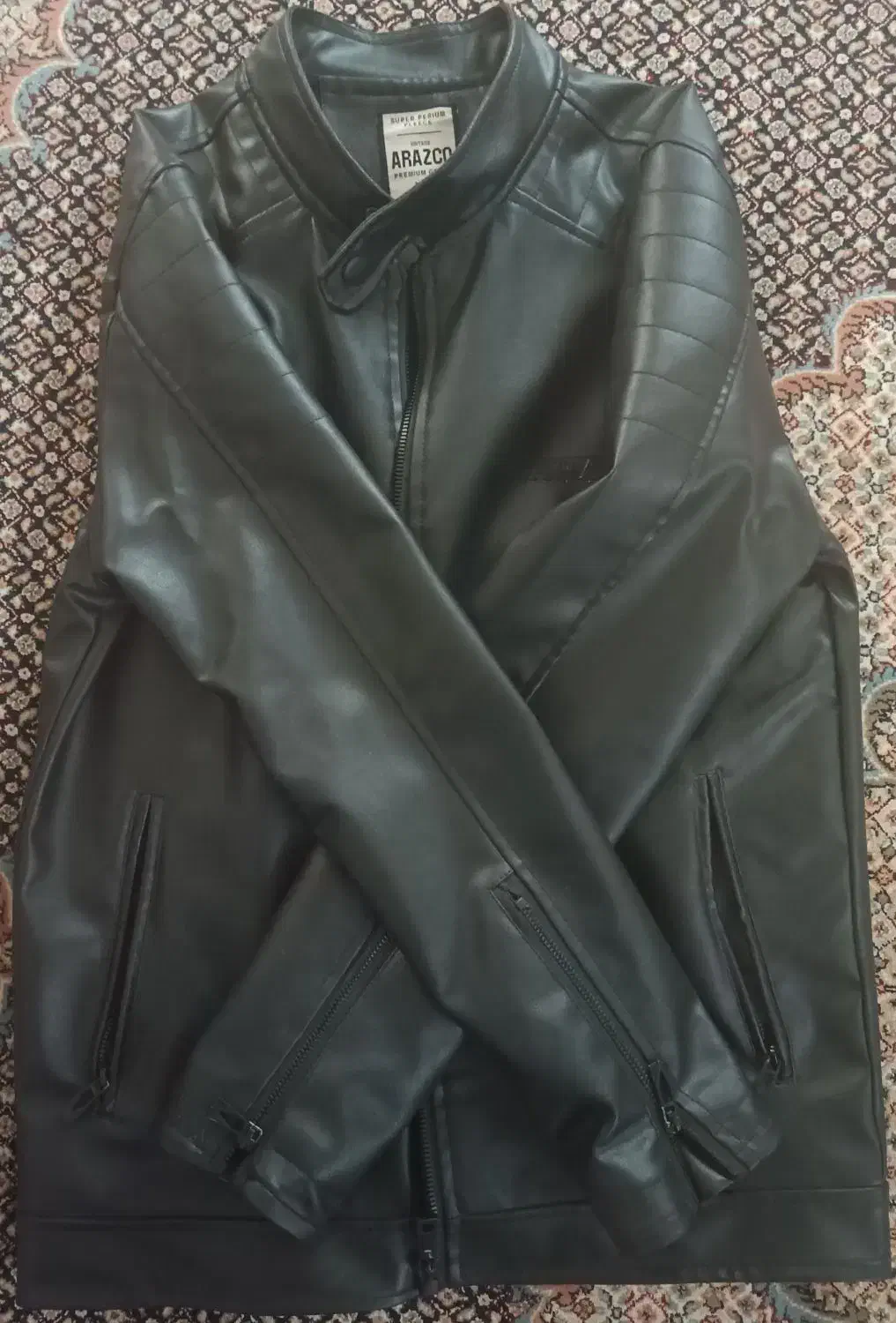 کت چرمی نو سایز مدیوم|لباس|سنقر, |دیوار