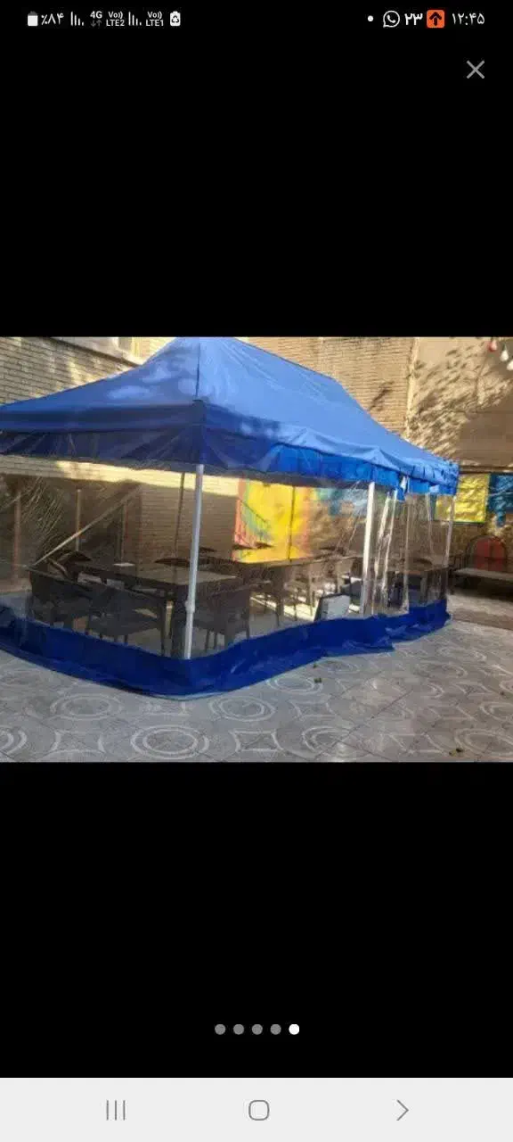 آلاچیق تاشو رنگ سبز تاشو برای بساطی سایبان|کوهنوردی و کمپینگ|تهران, افسریه شمالی|دیوار