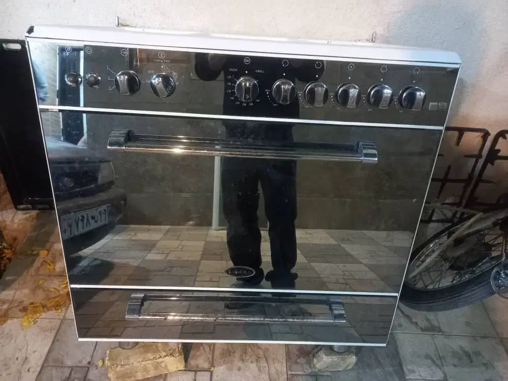 فروش گاز ۵ شعله لوفرا ایتالیایی چدنی|اجاق گاز و لوازم برقی پخت‌وپز|کوهسار (البرز), |دیوار