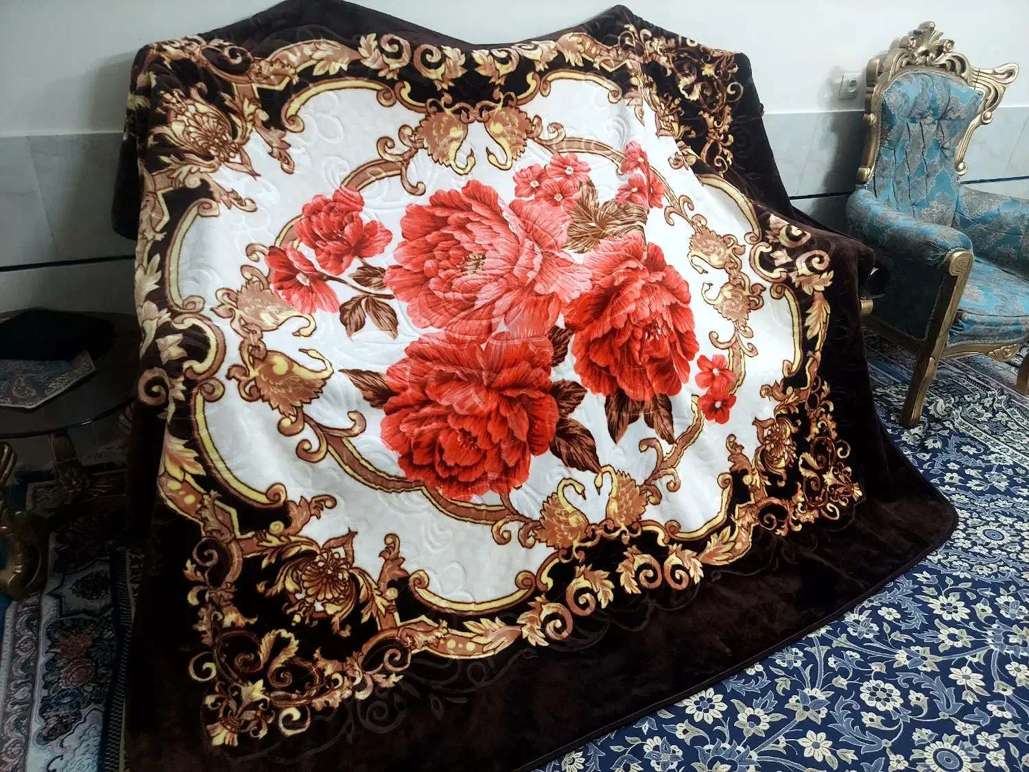 پتو دونفره مرغوب|رختخواب، بالش، پتو|اصفهان, منتظرالمهدی|دیوار