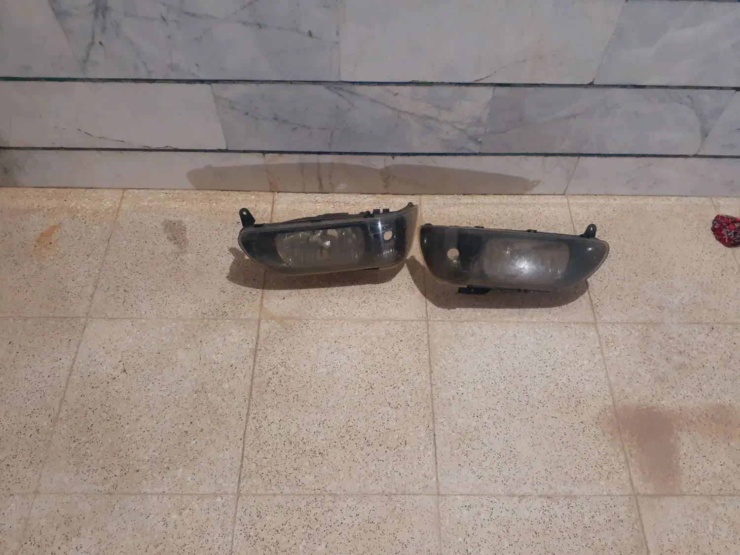 یه جفت چراغ جلو دودی پراید .|قطعات یدکی و لوازم جانبی|زنجان, |دیوار