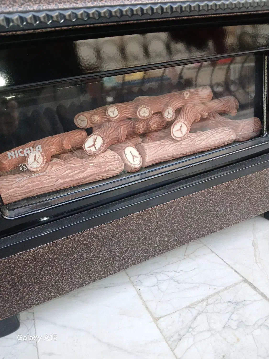 بخاری گازی نیک کالا طرح شومینه MC28000|بخاری، هیتر، شومینه|اندیشه, اندیشه فاز ۵|دیوار