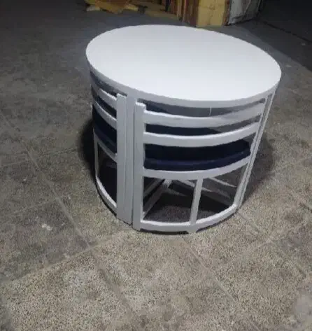 میزنهارخوری 4 نفره|میز و صندلی غذاخوری|جاجرم, |دیوار