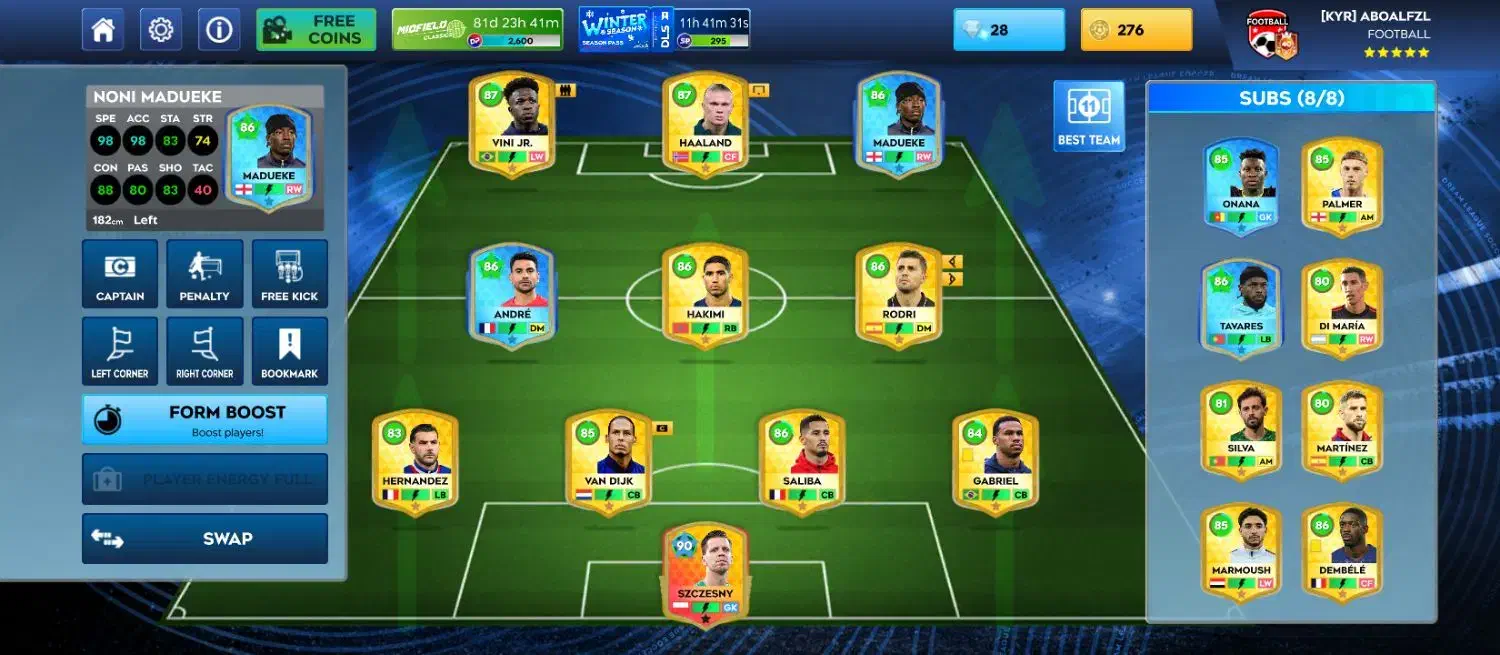 فروش فوتبال 2026دریم لیگ|کنسول، بازی ویدئویی و آنلاین|نورآباد ممسنی, |دیوار