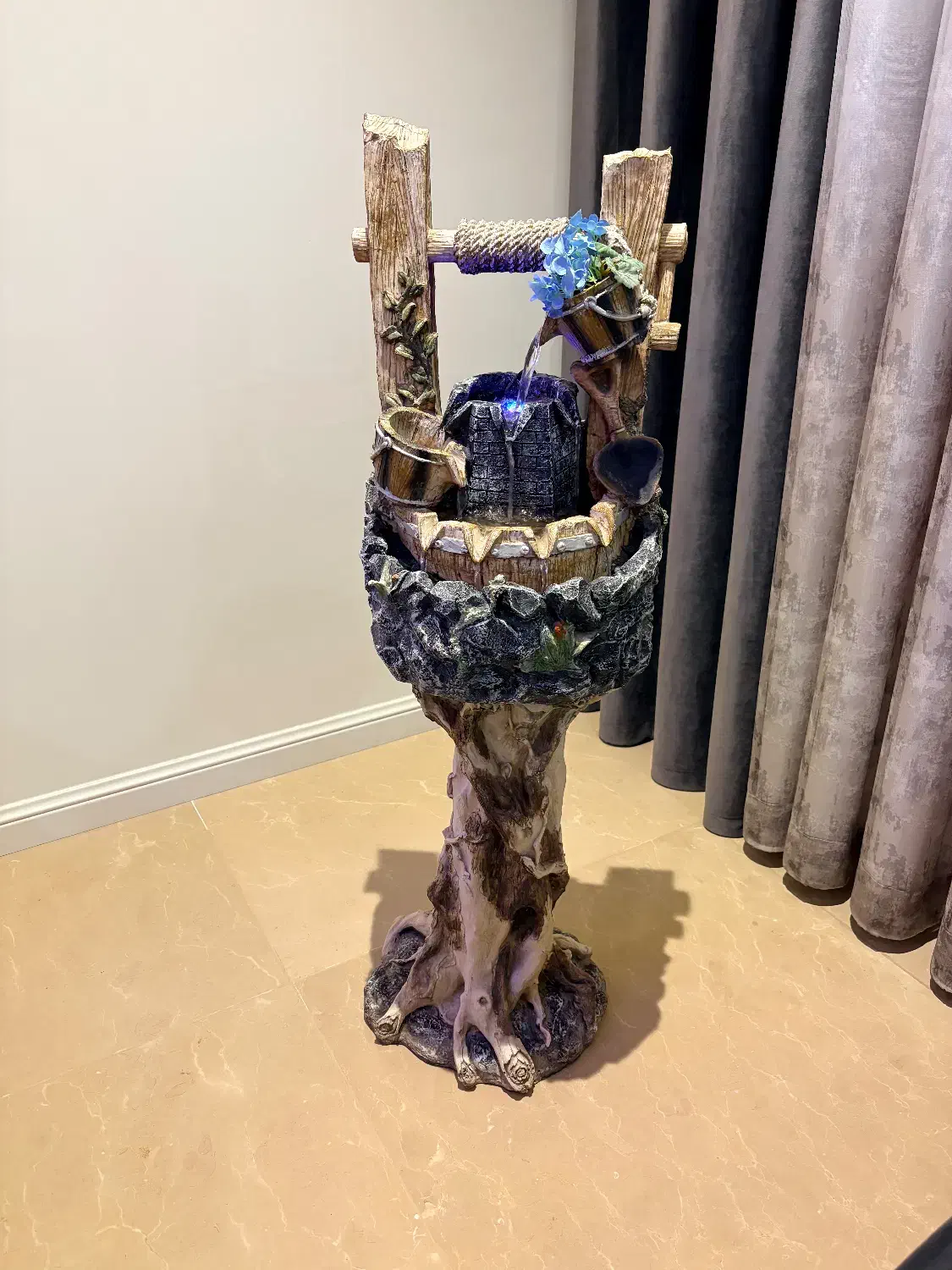 ابنما چوبی با صدای ارامش بخش اب|صنایع دستی و سایر لوازم تزئینی|تهران, سعادت‌آباد|دیوار