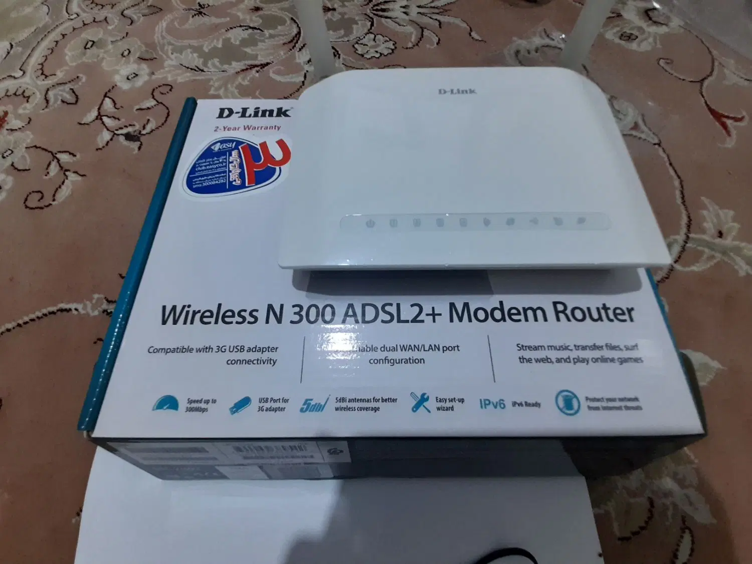 مودم D.link 300mpbs|مودم و تجهیزات شبکه|فردیس, فردیس|دیوار