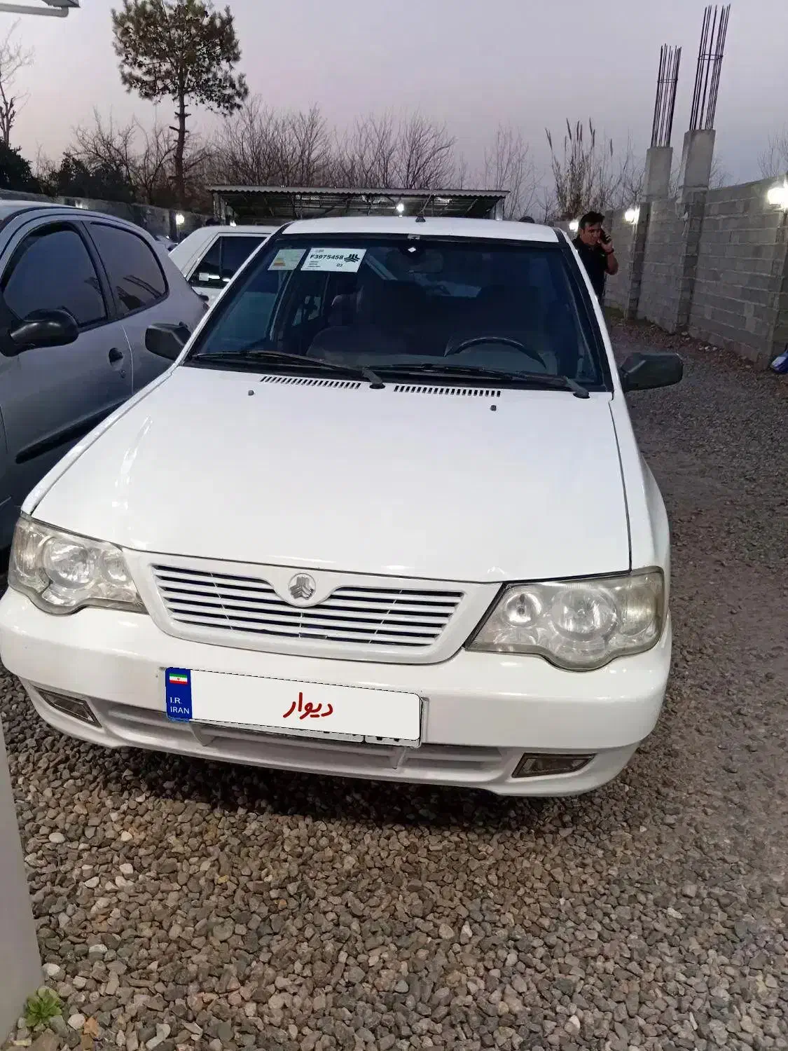 پراید۱۳۲سفید|خودرو سواری و وانت|رودسر, |دیوار