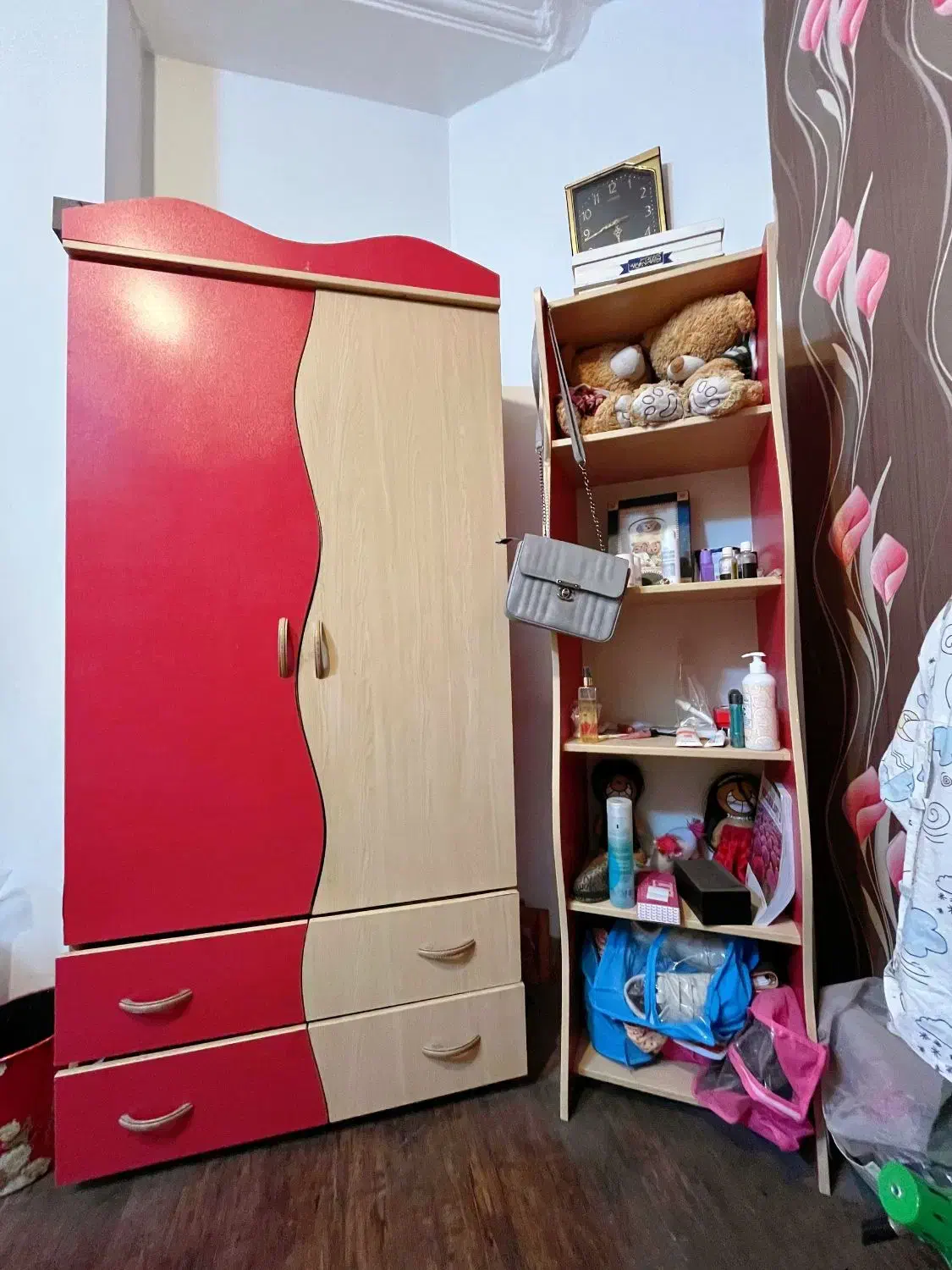 کمد و کتابخانه|جاکفشی، کمد، دراور|مشهد, آزادشهر|دیوار