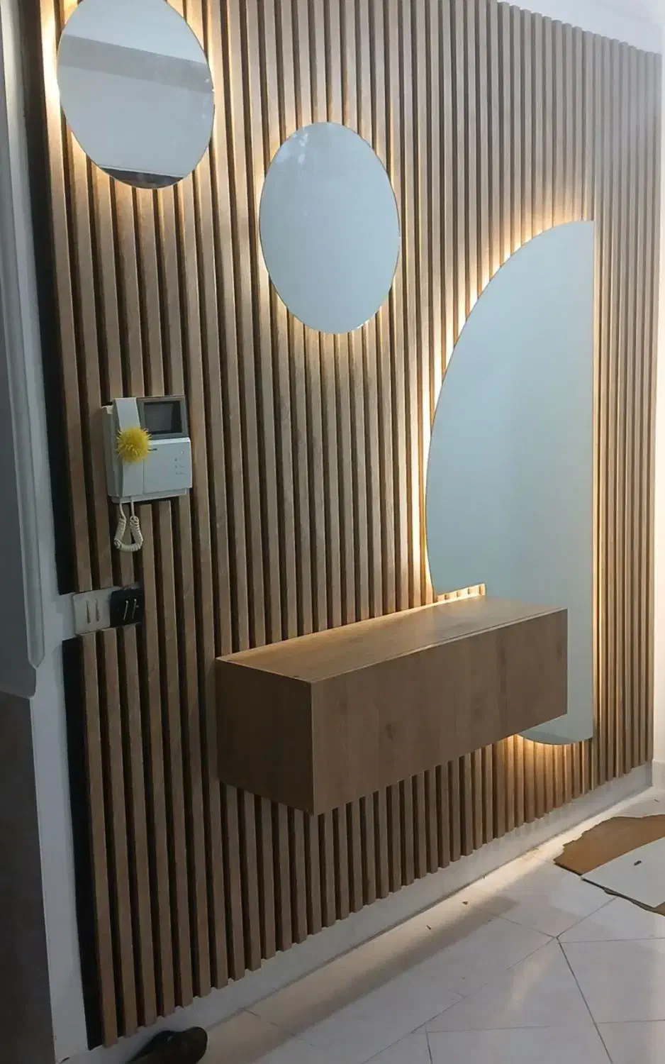 تی وی وال وشومینه|خدمات پیشه و مهارت|تبریز, |دیوار