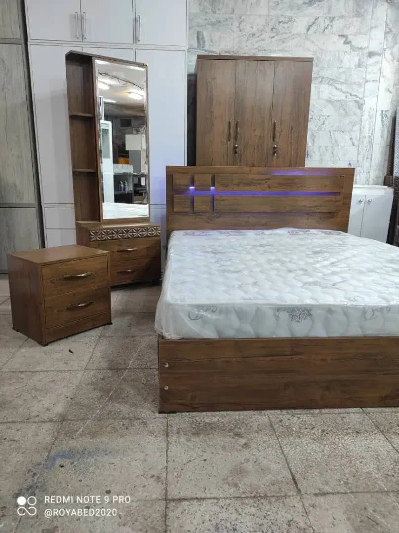 تخت خواب دو نفره پازلی //تولیدی انواع سرویس خواب|تخت و سرویس خواب|خمینی‌شهر, |دیوار