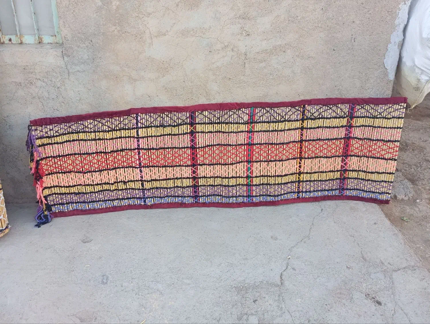 دو عدد چیت|گلیم، جاجیم، گبه|کوهدشت, |دیوار