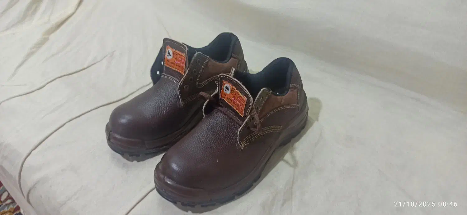 کفش ایمنی نو بدون کارکرد|کیف، کفش، کمربند|دزفول, |دیوار