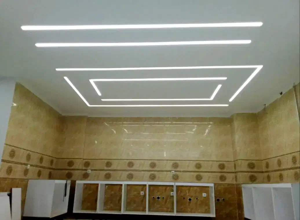 سیم کش.سیمکشی هالوژن.نورمخفی.لاین نوری‌.برقکار|خدمات پیشه و مهارت|اردبیل, |دیوار