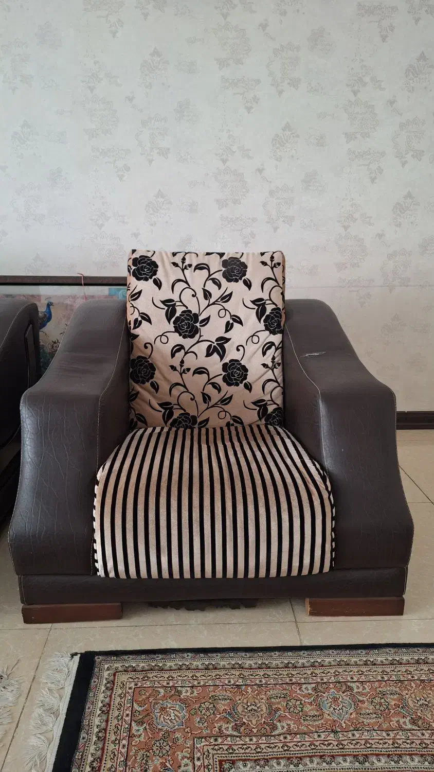 مبلمان ۷ نفره|مبلمان خانگی و میز عسلی|کرج, فاز ۳ گوهردشت|دیوار