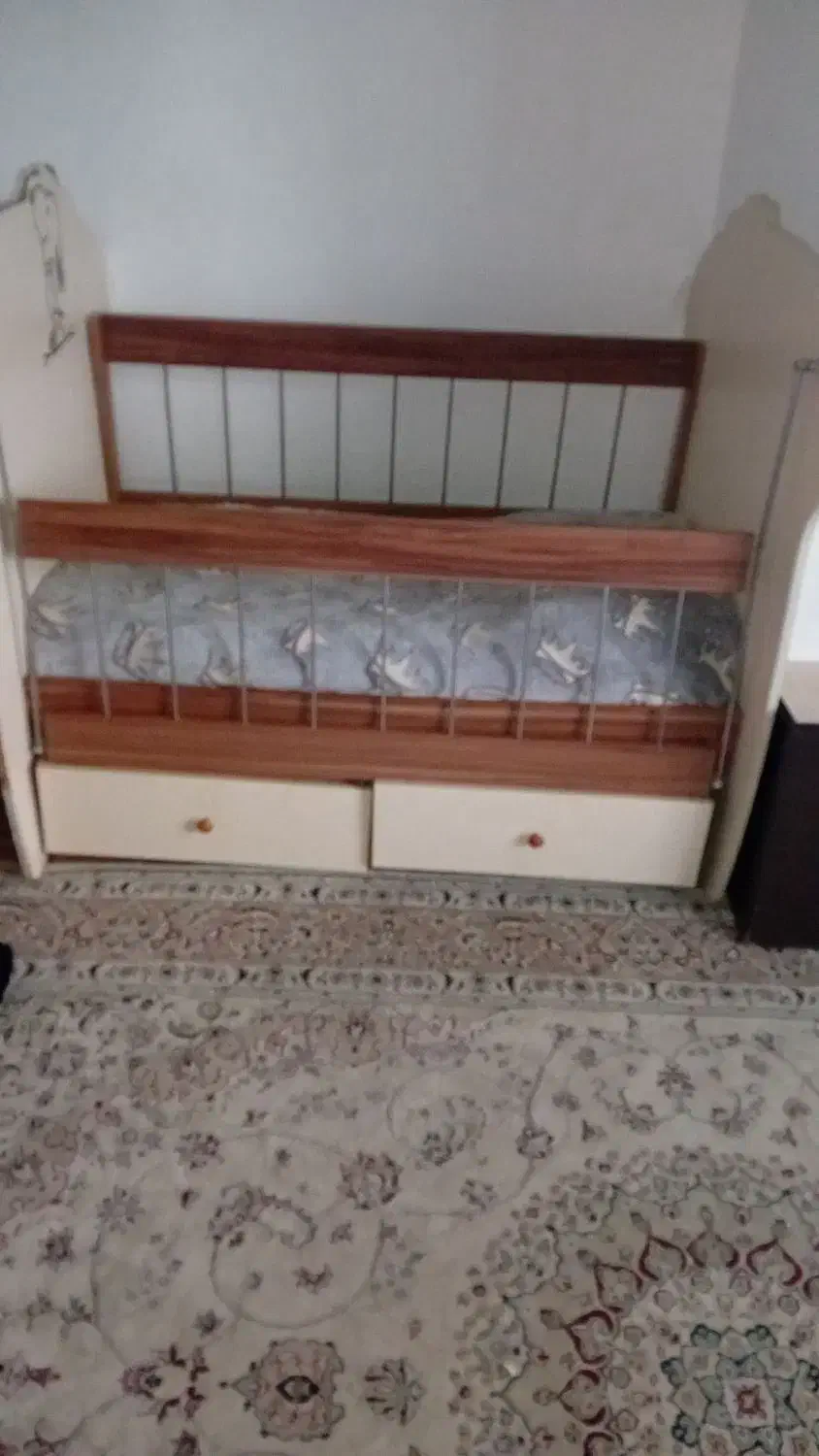 تخت کودک|تخت و سرویس خواب|چابکسر, |دیوار