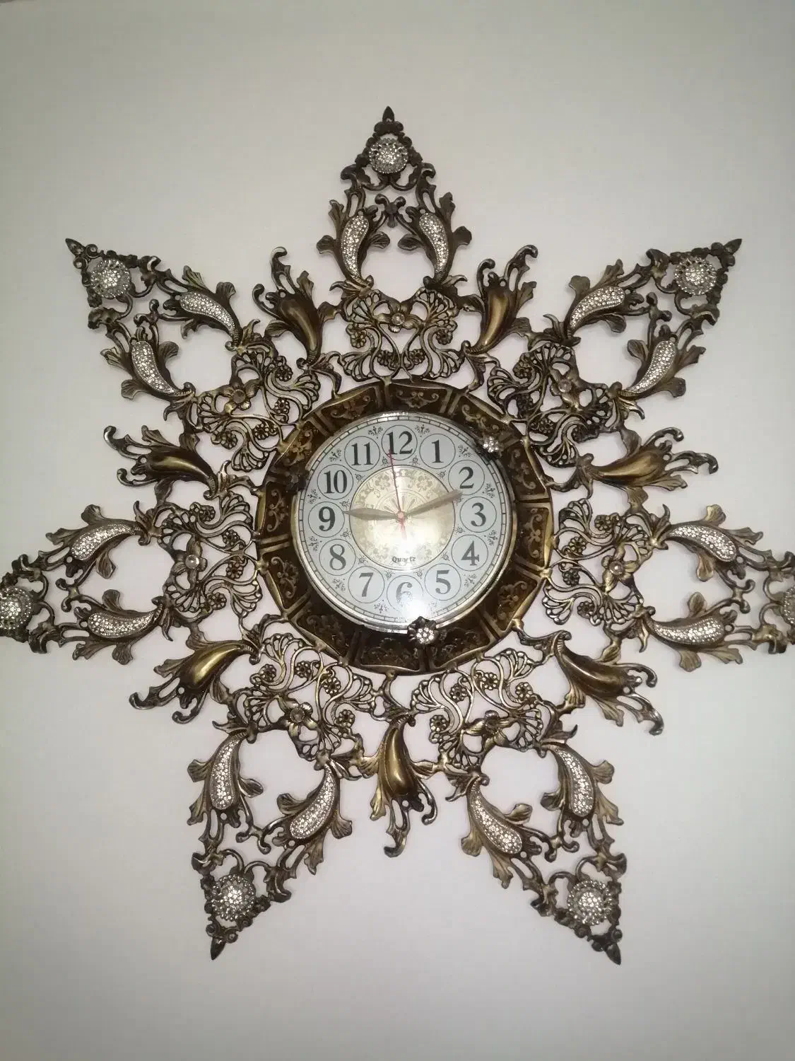 ساعت دیواری برنجی|ساعت دیواری و تزئینی|مشهد, هنرور|دیوار