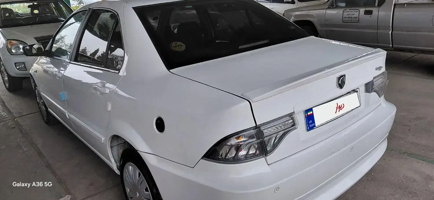 سمند سورن دوگانه کارخانه|خودرو سواری و وانت|پارس‌آباد, |دیوار