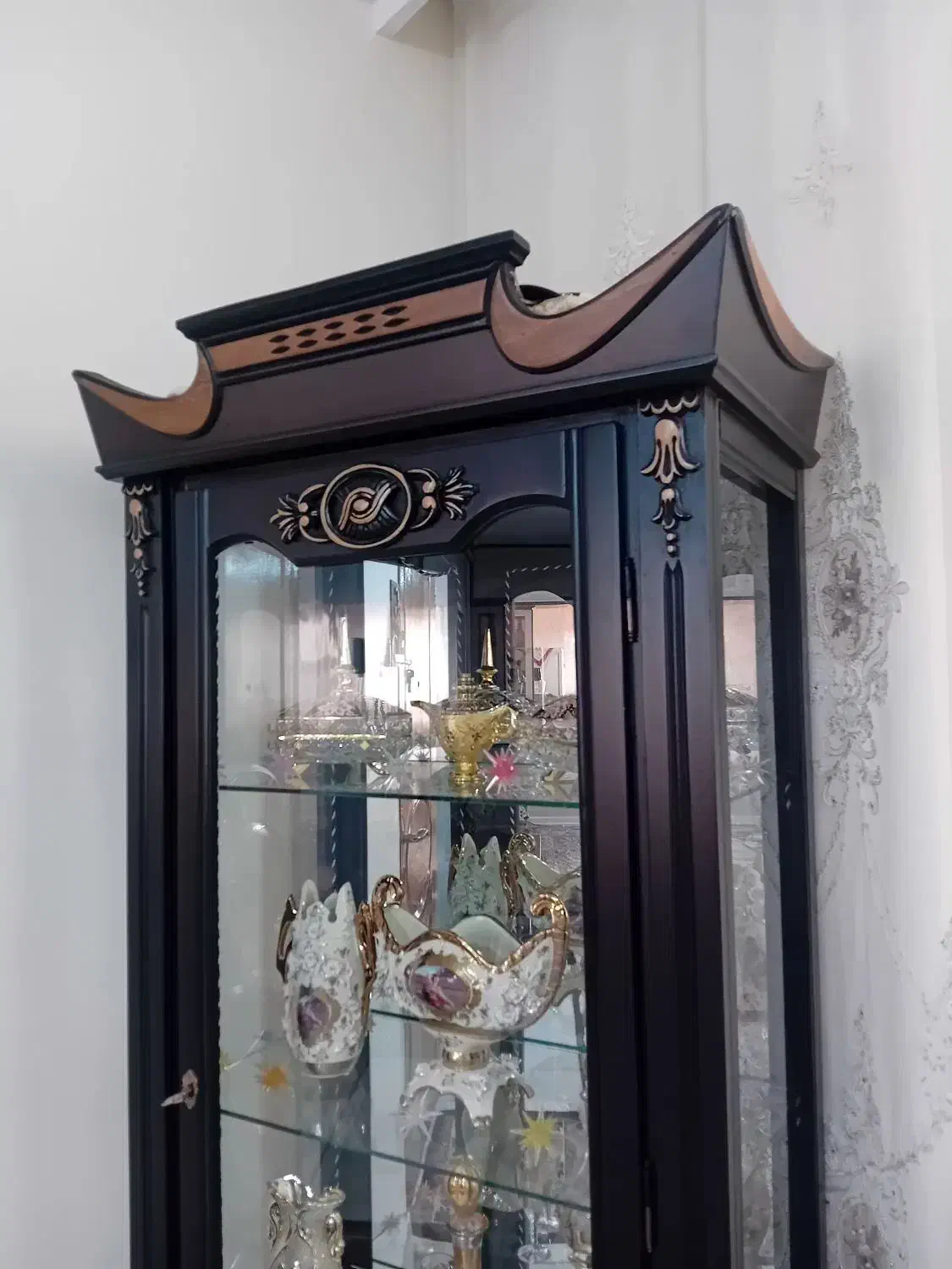 بوقه قهوه‌ایی|بوفه، ویترین، کنسول|قزوین, |دیوار