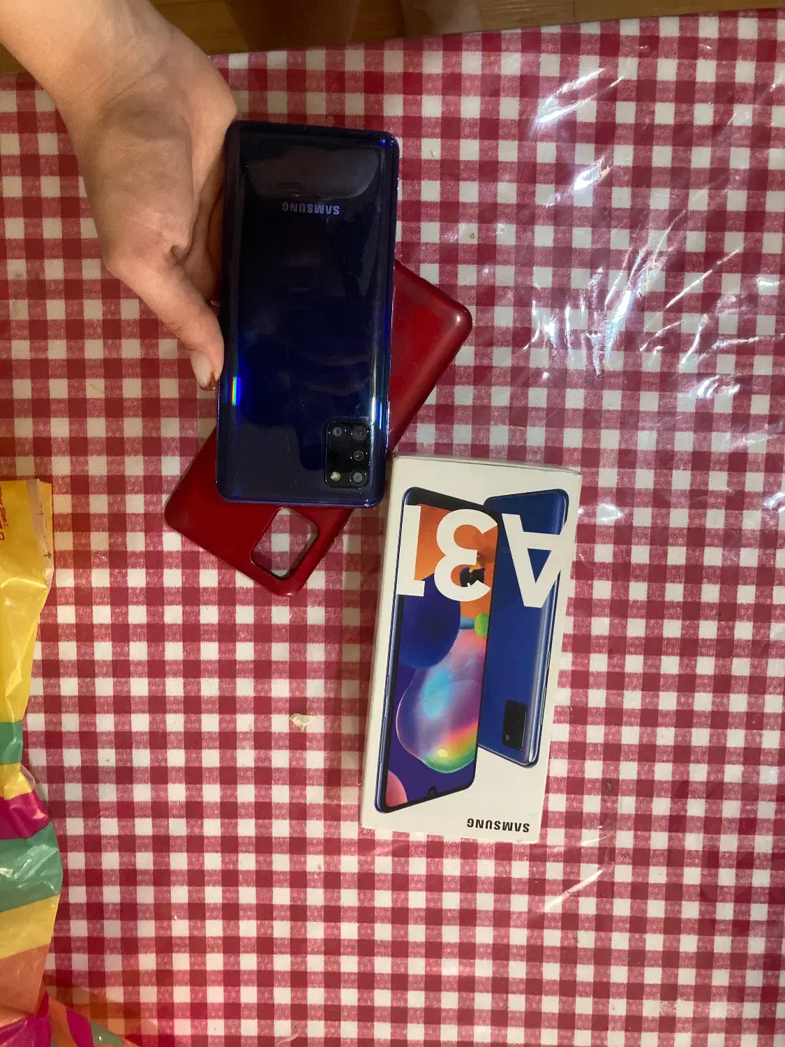 گوشی سامسونگ a31 کاملا سالم|موبایل|رشت, بازار|دیوار