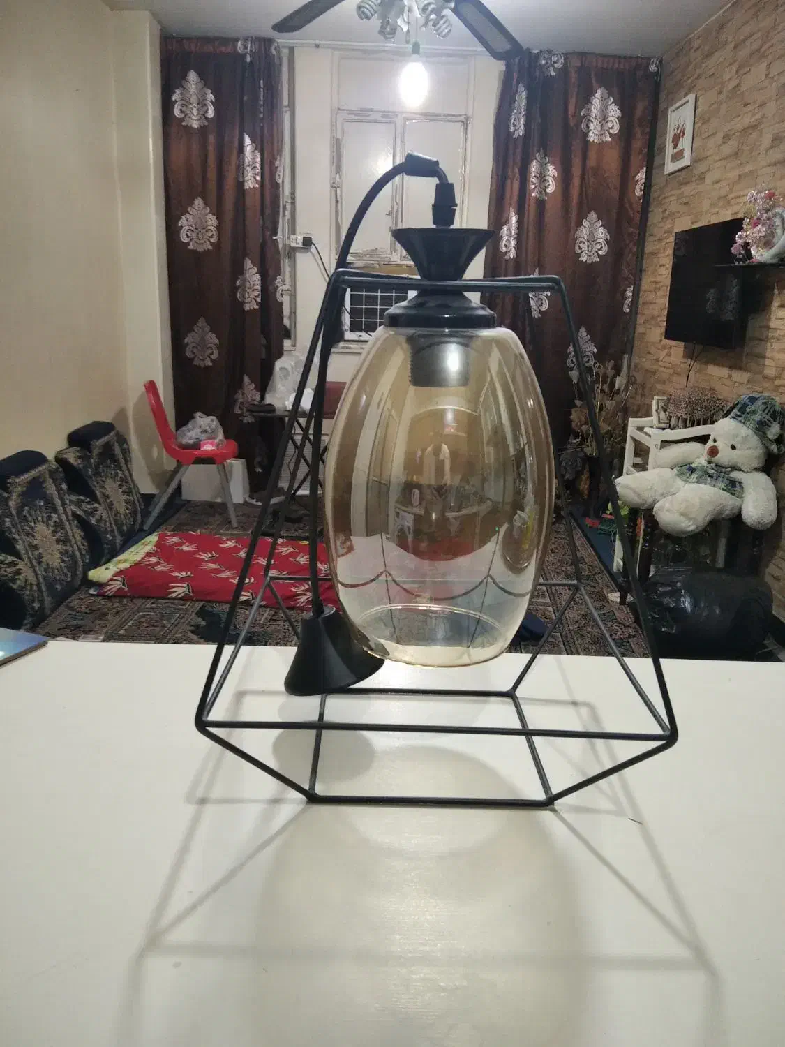 آویزچراغ،۳عددهمشکل|لوستر و چراغ آویز|اهواز, زندوکیلی|دیوار